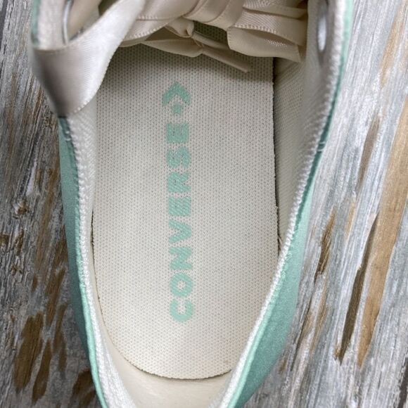 Chuck Taylor All Star Lift Platform Matte Satin Sneaker Shoes Size 8 - Picture 4 of 14